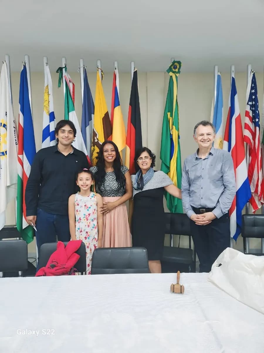 Representantes da AAPI-SJ recebidos no Rotary Club