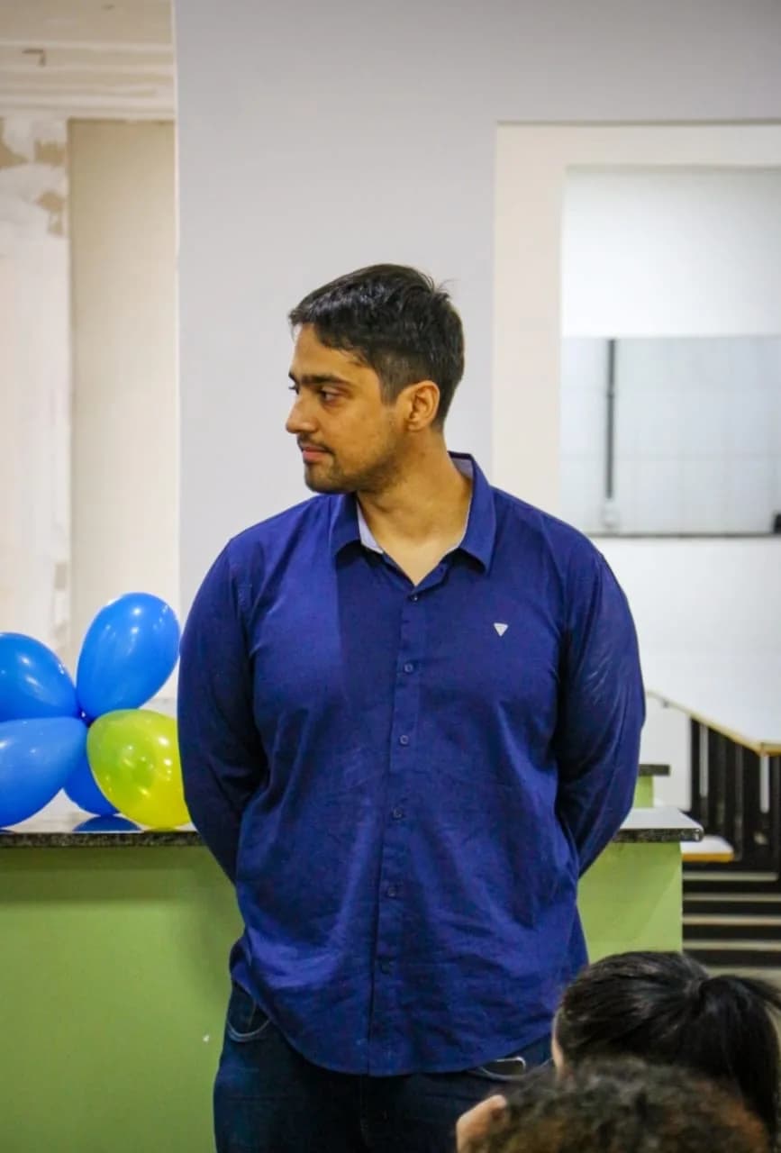 Felipe Barata Cerceau, vice-presidente e colaborador na concepção do projeto da AAPI-SJ.