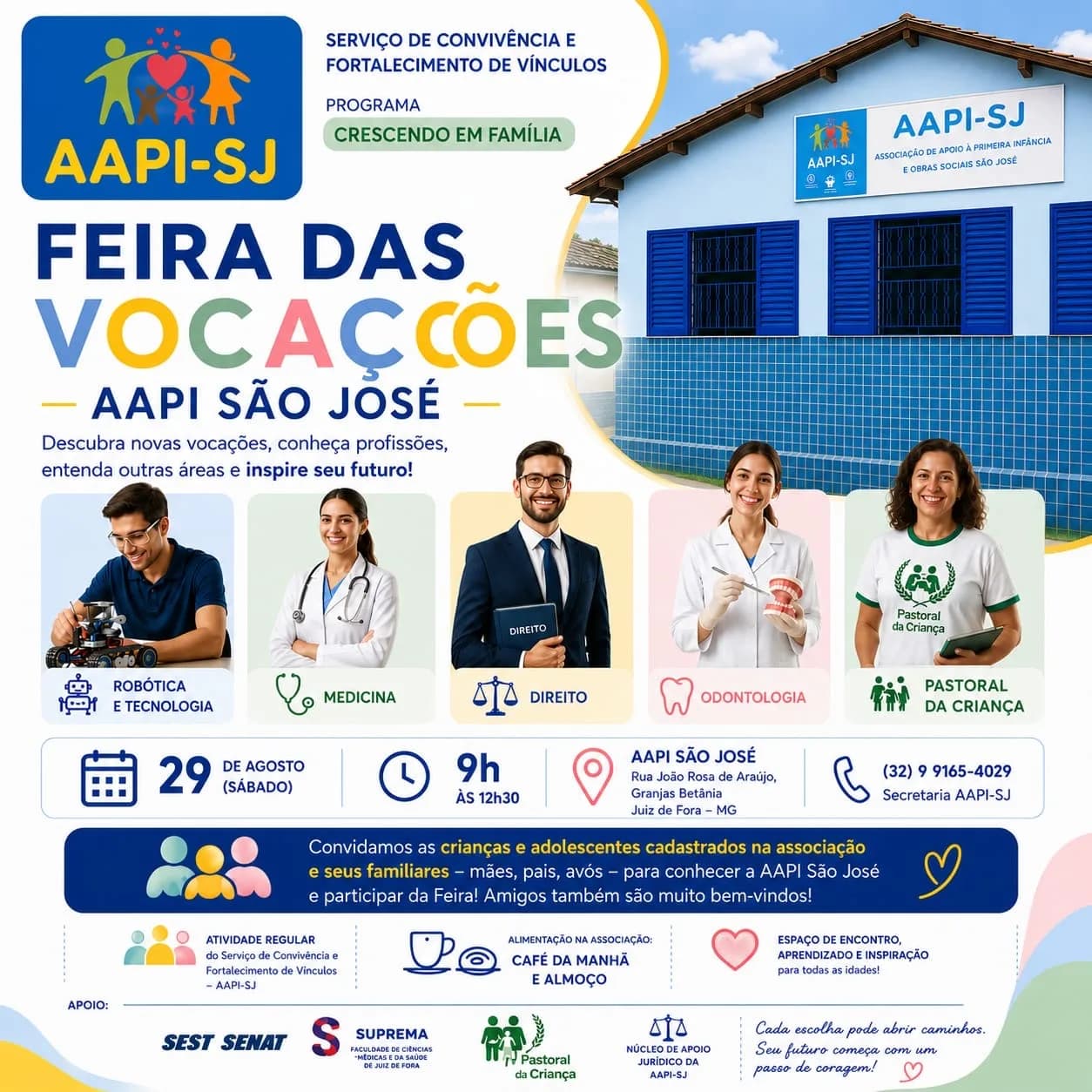 Capa do álbum Feira das Vocações 2026