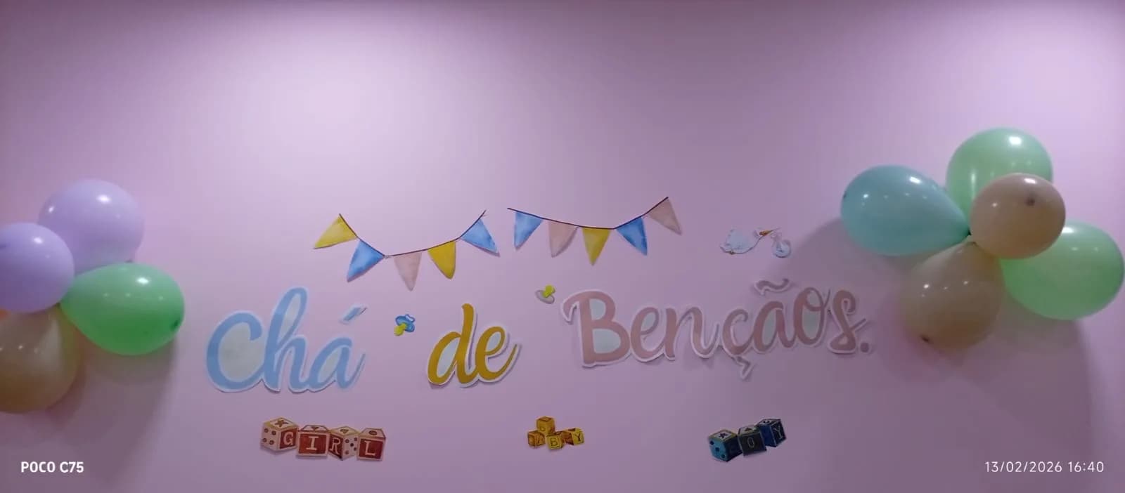 Capa do álbum Chá de Bênçãos para as gestantes