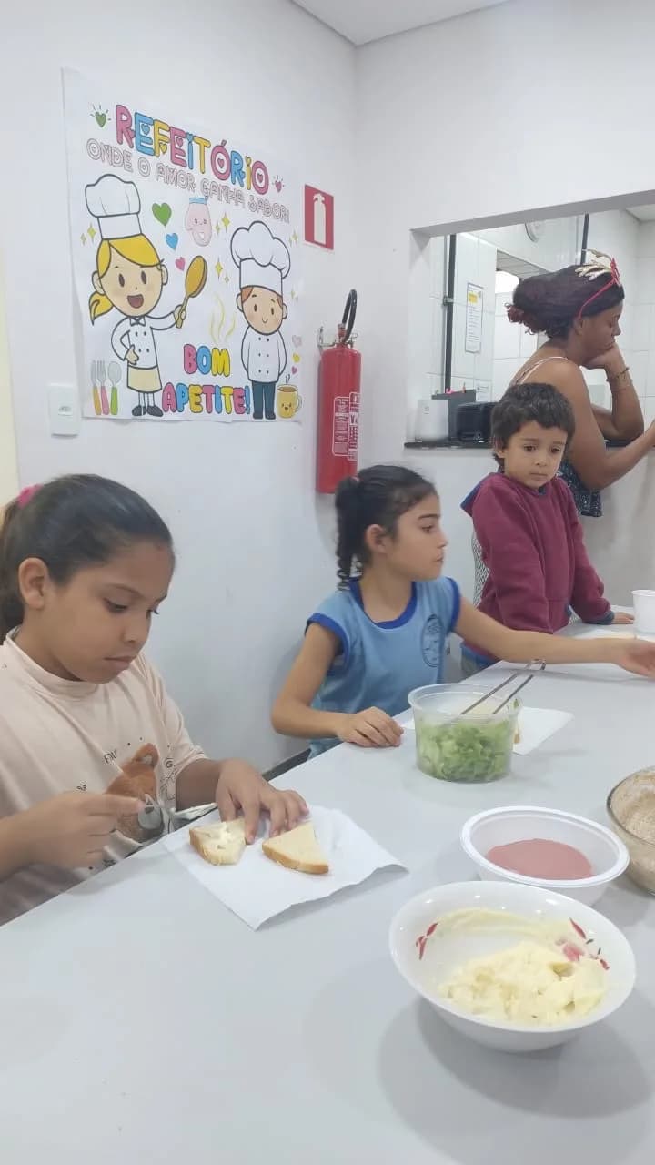 Capa do álbum Oficina de culinária com a tia Sabrina